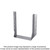 Simpson Strong-Tie HU816 HU Galvanized Face-Mount Joist Hanger for 8x16