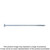 Simpson Strong-Tie SDWH271200SS-R5 Strong-Drive® SDWH™ TIMBER-HEX SS Screw — 0.275 in. x 12 in. 1/2 Hex, Type 316 (5-Qty)