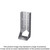 Simpson Strong-Tie HUCQ210-3Z-SDS HUCQ ZMAX® Galvanized Heavy Face-Mount Concealed-Flange Joist Hanger for Triple 2x10 w/ Screws