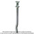 Simpson Strong-Tie CD25234D Crimp Drive® 1/4 in. Zinc-Plated Duplex Head Anchor (100-Qty)