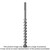 Simpson Strong-Tie MDMX06821Q 11/16 in. x 21 in. SDS-max® Shank Quad-Head Drill Bit
