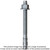 Simpson Strong-Tie STB2-62812MGR20 Strong-Bolt® 2 — 5/8 in. x 8-1/2 in. Mechanically Galvanized Wedge Anchor (20-Qty)