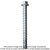 Simpson Strong-Tie THDB62612H4SS Titen HD® 5/8 in. x 6-1/2 in. Type 304 Stainless Steel Heavy-Duty Screw Anchor (10-Qty)