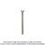 Simpson Strong-Tie THD37400CS6SS Titen HD® 3/8 in. x 4 in. Type 316 SS Countersunk Head Heavy-Duty Screw Anchor (25-Qty)