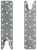 Simpson Strong-Tie CBH2.37X9.75H-KT CBH 2-3/8 in. x 9-3/4 in. HDG Joist to Beam or Column Concealed Hanger