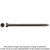 Simpson Strong-Tie DCU234SGR04 Deck-Drive™ DCU COMPOSITE Screw (Collated) — #10 x 2-3/4 in. Quik Guard® Gray 04 (1000-Qty)