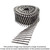 Simpson Strong-Tie S12A150PNB 15° Wire Coil, Full Round Head, Ring-Shank Decking/Framing Nail — 1-1/2 in. x .099 in. Type 304 (3600-Qty)