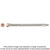 Simpson Strong-Tie DCU234S316TN05 Deck-Drive™ DCU COMPOSITE Screw (Collated) — #10 x 2-3/4 in. Type 316, Tan 05 (1000-Qty)