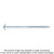 Simpson Strong-Tie SDWH27600G Strong-Drive® SDWH™ TIMBER-HEX HDG Screw — 0.276 in. x 6 in. 3/8 Hex (300-Qty)