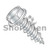 8-18X3 Unslotted Indented Hex Washer Self Tapping Screw Type AB Fully Threaded Zinc An (Pack Qty 800) BC-0848ABW
