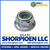 10-24 Nylon Insert Flange Stop Hex Lock Nut Zinc (Pack Qty 2,000) BC-10NSFL