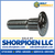 1/2-13X1 Ribbed Neck Carriage Bolt Fully Threaded Zinc (Pack Qty 500) BC-5016CR