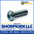 M4-0.7X5 ISO7380 Metric 6 Lobe Button Head Cap Screw Class 10.9 Zinc (Pack Qty 9,000) BC-MI45CTB10Z