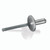 5/32" .126-.187 Goebel/Open End Blind Rivet Large Flange Aluminum-Steel (Pack Qty 500) ABS-53LF