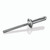 1/4" .126-.374 Goebel/TRE-GO Blind Rivet Domed Head Aluminum-Aluminum (Pack Qty 250) ABA-86-TEG