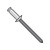 1/8X.12-.18 Aluminum Rivet With Steel Mandrel (Pack Qty 10,000) BC-ADS43