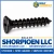 10-12X1 Phillips Flat Self Tapping Screw Type A Fully Threaded Black Oxide (Pack Qty 6,000) BC-1016APFB