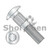 1/4-20X1/2 Ribbed Neck Carriage Bolt Fully Threaded Zinc (Pack Qty 2,000) BC-1408CR