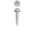 10-16 x 1 410 Stainless Steel Unslotted Indented Hex Washer Head with Bonded Washer, Self-Drilling, Passivated & Waxed Point# 3 (Pack Qty 100) 4HA1016I