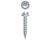 10 x 3/4 Needle Point Slotted Indented Hex Washer Head, Zinc Plated (Pack Qty 160) N10125I
