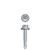 14-14 x 1-1/4 Unslotted Indented Hex Washer Head with Bonded Washer, Strong-Shield Coated Point# 3 (Pack Qty 2000) HA1420C