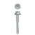 12-24 x 3 Unslotted Indented Hex Washer Head with Bonded Washer, Strong-Shield Coated Point# 5 (Pack Qty 200) HA54CV