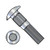 3/8-16X1 1/2 Ribbed Neck Carriage Bolt Fully Threaded Zinc (Pack Qty 500) BC-3724CR