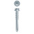 12-24 x 3 Unslotted Indented Hex Washer Head, Zinc Plated Point# 5 (Pack Qty 1000) H54