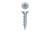 6 x 3/4 Woodworking Phillips Flat Head Particle Board Screw, Hinge Screw, Zinc Plated (Pack Qty 2500) 612LZV