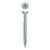 8 x 1 Woodworking Phillips Flat Head w/Nibs Particle Board Screw, Type 17, Zinc Plated (Pack Qty 1250) X816NZV