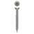 8 x 3/4 Woodworking Square Drive Flat Head Particle Board Screw, Plain and Lubed (Pack Qty 10000) 812QL