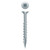 8 x 1-3/4 Woodworking Square Drive Flat Head w/Nibs Particle Board Screw, Type 17, Zinc Plated (Pack Qty 125) XQ828NZI