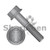 5/8"-11x2 1/2" Hex Head Flange Non Serrated Frame Bolt IFI-111 2002 Grade 8 Black Phosphate (Pack Qty 20 BC-6340BF P