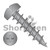 6-13X1 5/8  Phillips Pan Deep Thread Wood Screw 2/3 Thread Black Oxide and Oil (Pack of 5000) BC-0626DPPDB