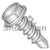 1/4-14X1 1/2  Unslotted Indent Hex Washer Self Drill Screw Full Thread 316 Stainless Steel (Pack of 1500) BC-1424KW316