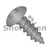8-15X1/2 Phillips Full Contour Truss Self Tapping Screw Type A Fully Threaded Black Oxide (Pack Qty 10,000) BC-0808APTB