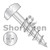 1/4-20X5  Six Lobe Pan Thread Cutting Screw Type F 3" Thread Zinc And Bake (Pack of 250) BC-1480FTP