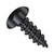 8-15X1 Phillips Full Contour Truss Self Tapping Screw Type A Fully Threaded Black Oxide (Pack Qty 5,000) BC-0816APTB