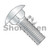 6-32X1 1/2 Carriage Bolt Fully Threaded Zinc (Pack Qty 5,000) BC-0624C