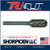 TRU-CUT CARBIDE BURR CYLINDRICAL BALL NOSE DOUBLE CUT 1/4 SHANK 5/8 DIA X1 HEAD LENGTH (Pack of 1) Part No. CBSC-6