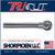 TRU-CUT CARBIDE BURR BALL SHAPE DOUBLE CUT 1/4 SHANK 5/8 DIA X5/8 HEAD LENGTH (Pack of 1) Part No. CBSD-6