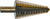 TRU-CUT STEP DRILL CONICAL CUTTER HSS 1-3/8 MAX STEPS 3/4-1-3/8 BY 1/16 1/2 SHANK (Pack of 1 pc) Part No. CM1.375