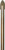 TRU-CUT GLASS AND TILE DRILL BIT SINGLE CARBIDE TIP 1/4  (Pack of 12)  Part No. GD.250