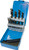 TRU-CUT DRILL BIT SET 13 PC HEAVY DUTY SET 1/16 THRU 1/4 BY 64THS METAL INDEX (Pack of 1 pc) Part No. MHD-13