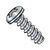 12-14X3/8 Phillips Pan Self Tapping Screw Type B Fully Threaded Zinc (Pack Qty 8,000) BC-1206BPP