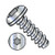 10-16X3/8 6 Lobe Pan Self Tapping Screw Type B Fully Threaded Zinc (Pack Qty 8,000) BC-1006BTP