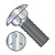 1/4-20X1 1/2 Carriage Bolt Grade 5 Fully Threaded Zinc (Pack Qty 1,500) BC-1424C5