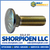 1/2-13X4 1/2 Carriage Bolt Grade 8 Fully Threaded Zinc Yellow (Pack Qty 100) BC-5072C8