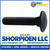 8-32X1 1/2 Carriage Bolt Fully Threaded Black Oxide and Oil (Pack Qty 3,000) BC-0824CB