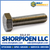 1/4-20X4 Hex Cap Screw 18-8 Stainless Steel (Pack Qty 100) BC-1464CH188